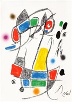 Joan Miro- Lithograph "Maravillas con variaciones