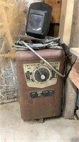 Vintage Twentieth Century Arc Welder & Helmet