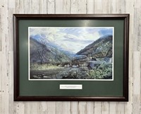 Framed Lithographic Reproduction by James Groves