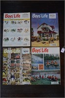 Lot of 4 Vintage Issues of Boys LIfe