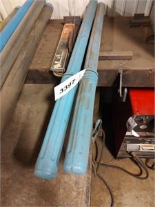 Two containers of brazing rod