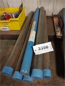 Six containers of brazing Rod