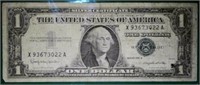 1957 B $1 Silver Certificate X 93673022 A