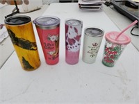 Assorted themed drink tumblers