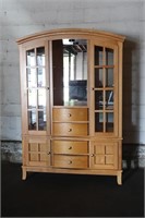 Modern Lighted China Cabinet