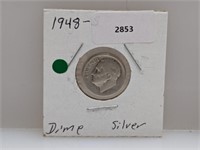 1948-S 90% Silv Roos Dime