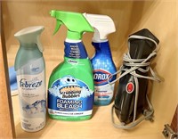 Bathroom Contents - Mixed Cleaning Supplies