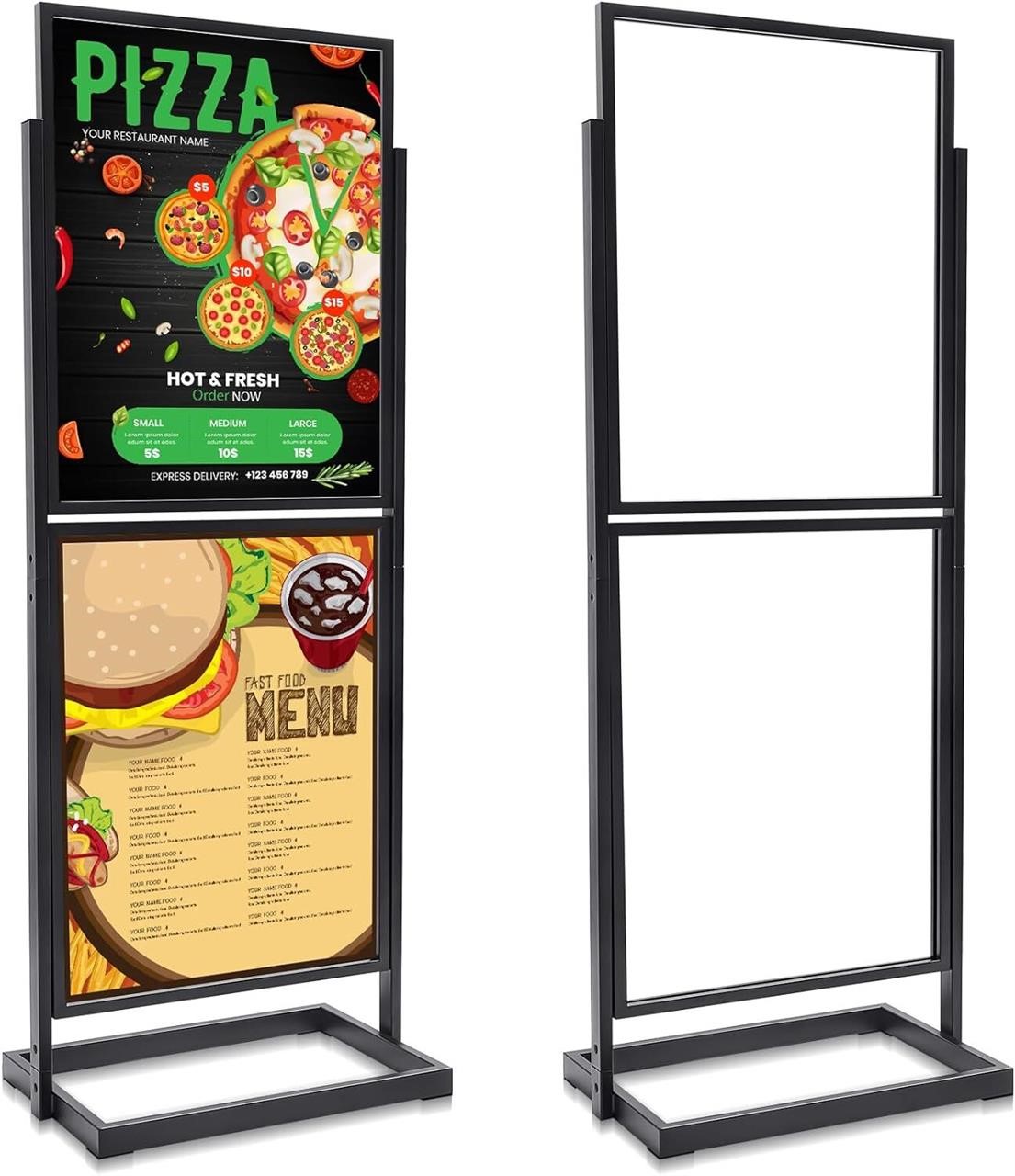Tandefio 2pcs 22x28 Poster Stand  Black