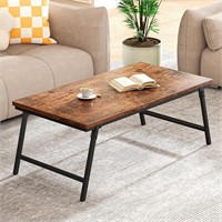 Coffee Table  Rustic Brown  41.34L21.65W15.75H