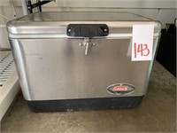 COLEMAN STAINLESS ICE CHEST