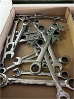 Assorted gear wrenches