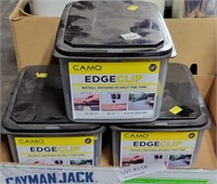 3 NEW FULL BOXES DECKING EDGE CLIPS