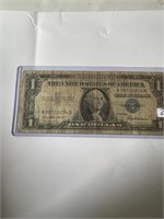 1957 Series $1 Silver Certificate Bill F Grade