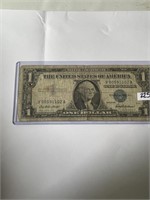 1957 Series $1 Silver Certificate Bill VG Grade