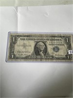 1957 Series $1 Silver Certificate Bill VF Grade