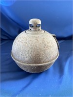 TOLEDO TORCH SMUDGE POT 8x7 INCHES