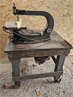 EARLY SCROLL SAW & STAND