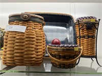 Longaberger Collector's Club and Miniature Baskets