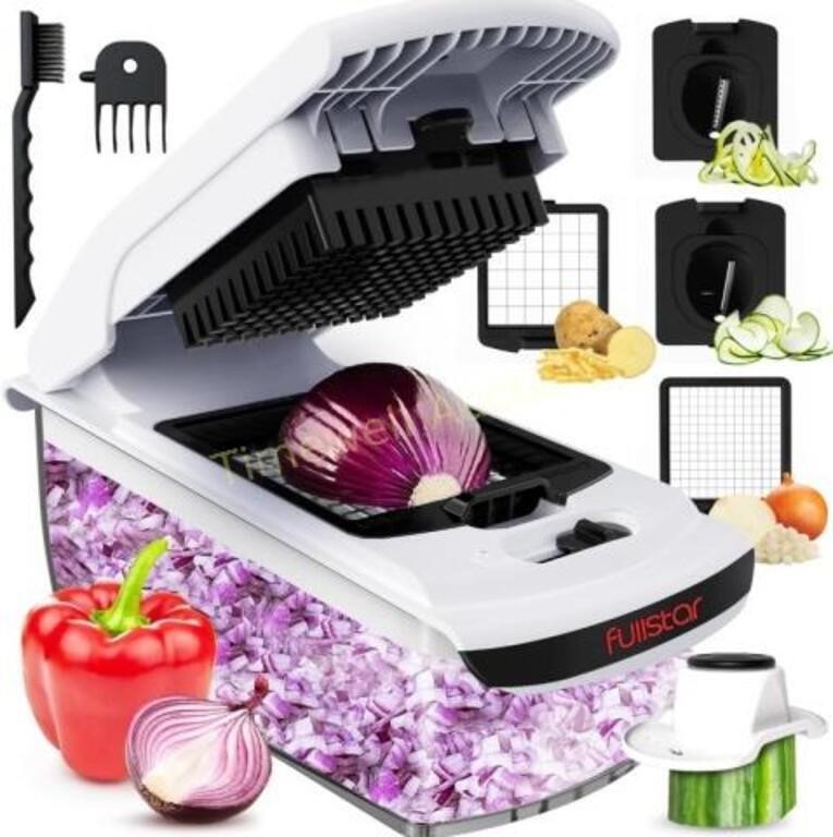 Vegetable Chopper Cutter Onion Dicer (4-in-1)