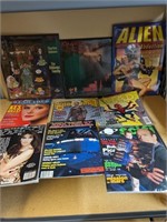 Lot of SciFi Magazines & Calendars