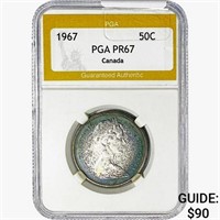 1967 50C Canada PGA PR67