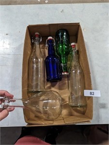 Assorted Decorative Bottles