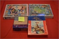 All American Puzzle Lot