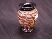 Contemporary 5" high vase marked Frederick
