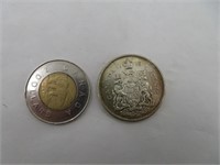 0.50$ Canada 1965 silver