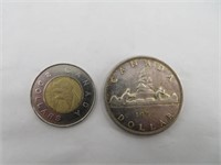 Dollar Canada 1956 silver