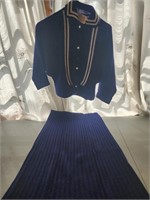 Bobbie Brooks knits Navy Blue Sweater