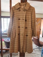 Gold childs wool coat