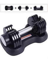 NEW $140 (25Lbs) Adjustable Dumbbell