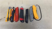 7 MISC. UTILITY KNIVES