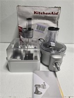 Kitchen Aid stand mixer attachment food processor