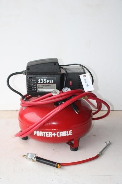 Porter Cable 135 PSI Pancake Compressor