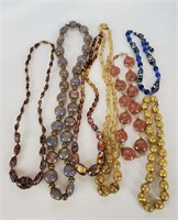 Vintage Italian Venetian Millefiorie Beaded Lot