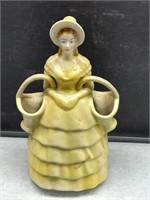 Vintage Japan Victorian Lady Porcelain Figurine