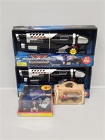 Space Blaster Guns(2), Die Cast Playset