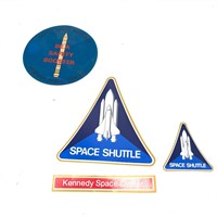 Vintage NASA Shuttle Sticker Lot
