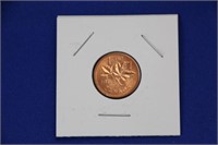 Penny 1962 Elizabeth II "Harp Var" Coin