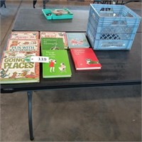 Milk Crate with Children\'s Books