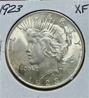 1923 Peace Dollar - XF