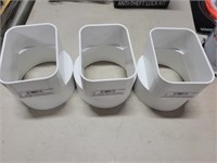 (3) Nds Downspout Adapter