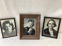 3 Photos with Inscriptions to Marguerite Miller