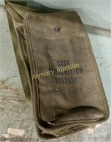 OLD MILITARY CANVASE AMMUNITION CASE POUCH