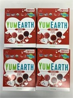 4 Boxes Yum Earth Organic Pops