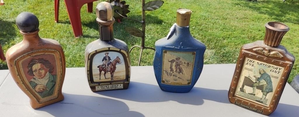Collection of Older Liquor Bottles - 4