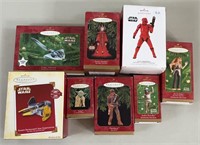 8pc Star Wars Hallmark Keepsake Ornaments