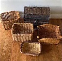 Group of Wicker Baskets